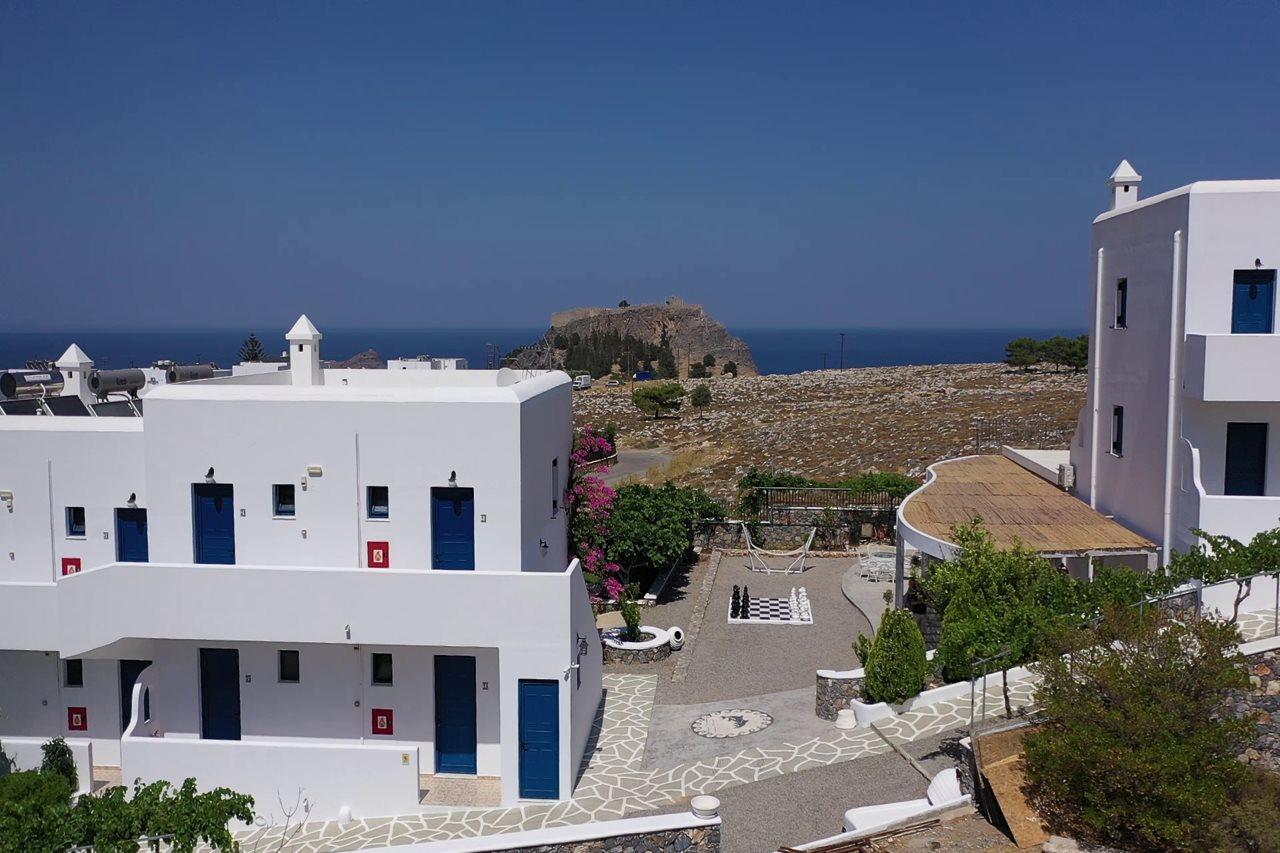 'Lindian Myth' Sea View Studios Líndos Exterior photo